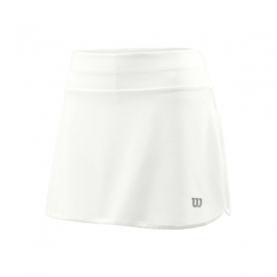 Wilson Tennisrock Training 12.5in mit Innenhose weiss Damen